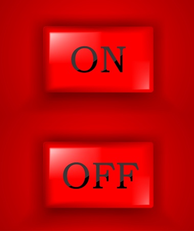 eps10 on off switchのイラスト素材