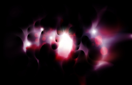outer space, inconceivable nebula  のイラスト素材