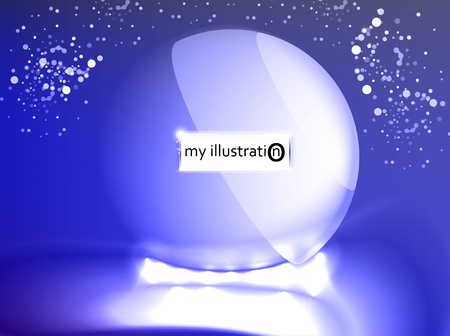 3D abstract sphere, vector illustration eps10のイラスト素材