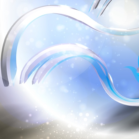 Abstract background, futuristic technology illustrationの写真素材