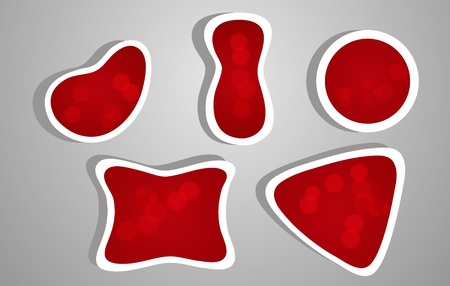 Sticker for textの写真素材