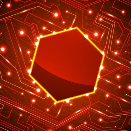 circuit board background, technology illustration の写真素材