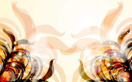 Floral backgroundの写真素材