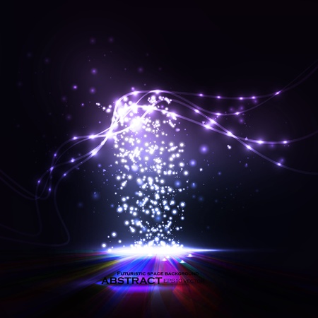  Abstract vector eps10. Creative dynamic element,  light lines Illustrationsのイラスト素材