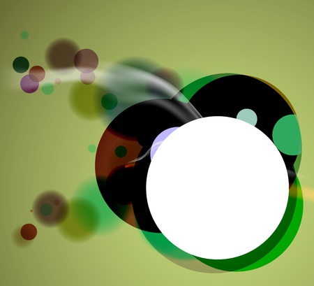 Abstract Background, colorful bubble modern illustration の写真素材