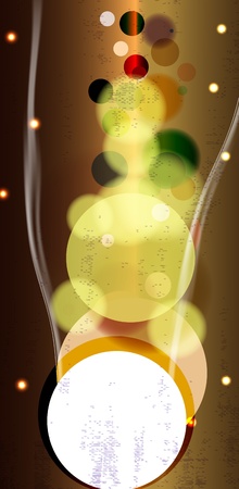 Abstract Background, colorful bubble modern illustration の写真素材