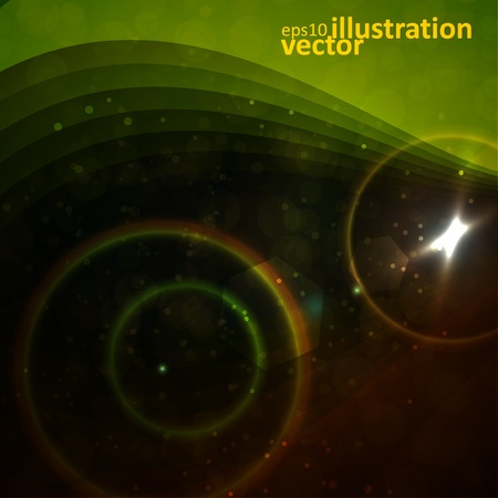 Abstract vector background, bright space, futuristic illustration eps10のイラスト素材