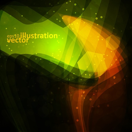 Abstract vector background, bright space, futuristic illustration eps10のイラスト素材