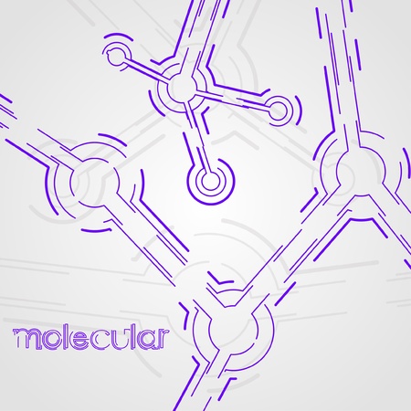 circuit board background, technology illustration, form of dna, molecular のイラスト素材