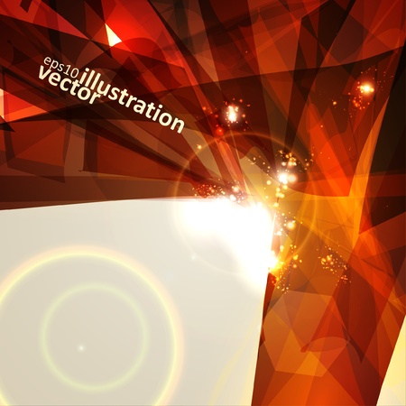 Abstract geometric lines, shiny space, modern  vector backgroundのイラスト素材