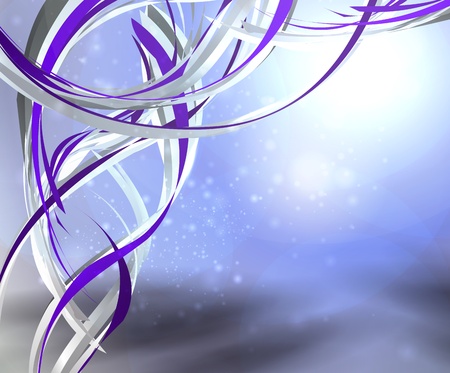 Abstract background, futuristic technology illustrationの写真素材