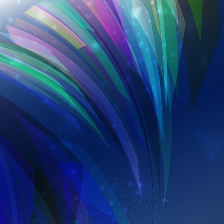 Abstract background, futuristic colorful strip, stylish illustrationの写真素材