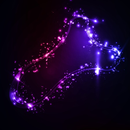Abstract background. Creative dynamic element, shiny space illustrationの写真素材