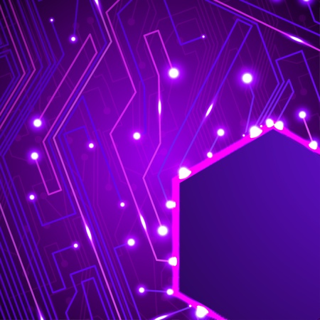circuit board background, technology illustration の写真素材