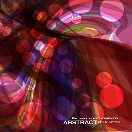Abstract vector background, futuristic colorful strip, stylish illustration のイラスト素材
