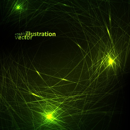 Abstract vector background, shiny space, futuristic illustration のイラスト素材