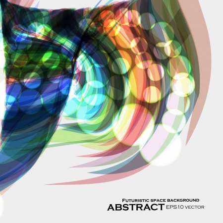 Abstract background, futuristic colorful strip, stylish illustrationのイラスト素材