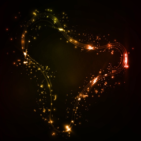 Abstract background. Creative dynamic element, shiny space illustration の写真素材