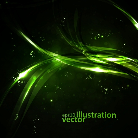 Abstract background, shiny space, futuristic wave illustrationのイラスト素材