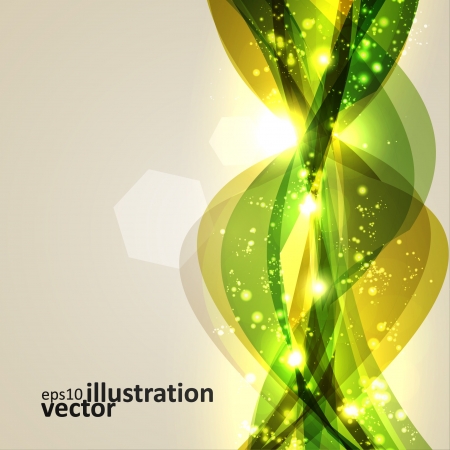 Abstract background, shiny space, futuristic wave illustration.のイラスト素材
