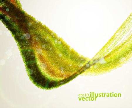 Futuristic soft illustration. Abstract backgroundのイラスト素材