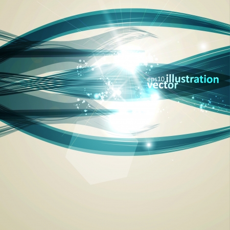 Abstract background, bright space, futuristic illustrationのイラスト素材