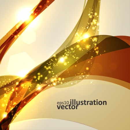 Abstract background, shiny space, futuristic wave illustrationのイラスト素材