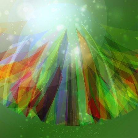 Abstract background, futuristic colorful strip, stylish illustrationの写真素材