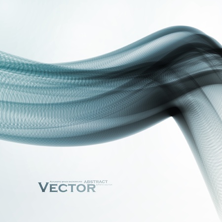 Abstract background, futuristic colorful wavy illustrationのイラスト素材