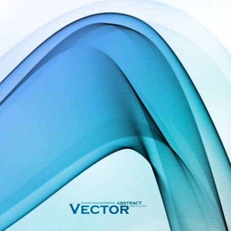 Abstract water background wave illustrationのイラスト素材