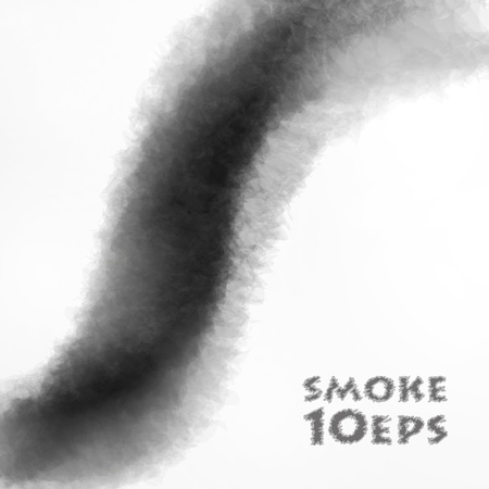 Smoke illustrationのイラスト素材