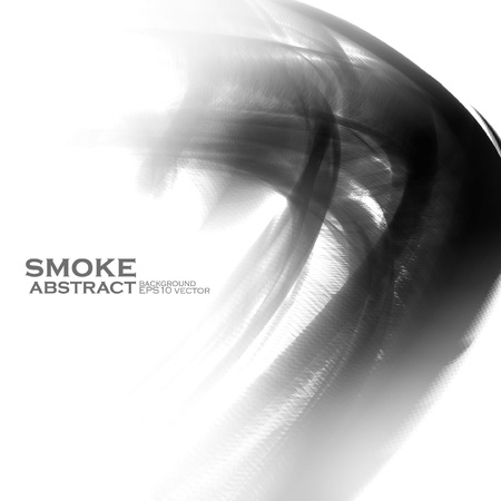 Smoke illustration. Abstract backgroundのイラスト素材