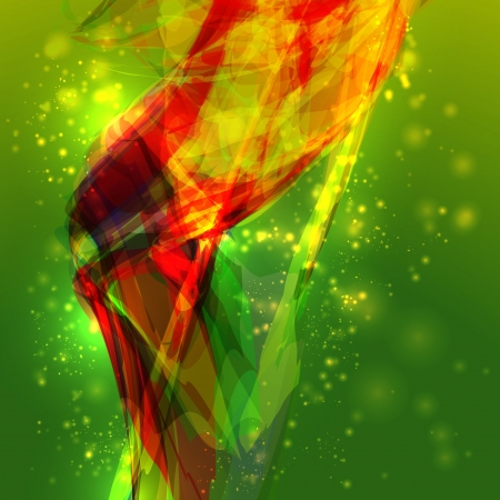 bstract background, futuristic colorful strip, stylish illustrationのイラスト素材