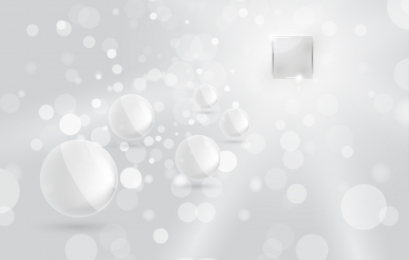 Abstract background, colored glassy gallery Interior, square shapesの写真素材
