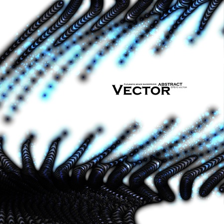 Abstract vector background, futuristic elements blue color  のイラスト素材