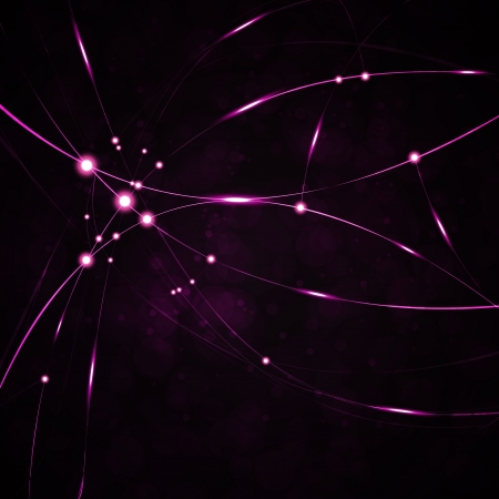 Abstract background, shiny space, futuristic wave illustration の写真素材