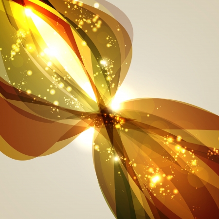 Abstract background, shiny space, futuristic wave illustrationの写真素材