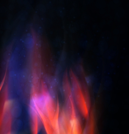 Fire background  Abstract illustration の写真素材