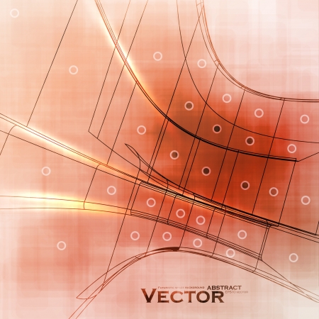 Abstract retro technology, technical background  のイラスト素材
