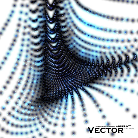 Abstract  background, futuristic elements blue color  のイラスト素材