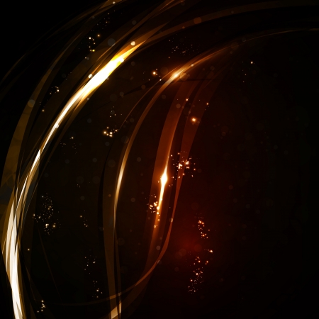 Abstract background, shiny space, futuristic wave illustrationの写真素材
