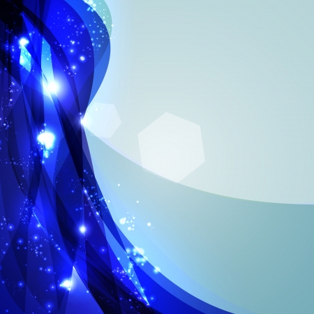 Abstract background, shiny space, futuristic wave illustrationの写真素材