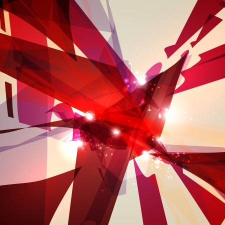 Abstract geometric lines, shiny space, modern backgroundの写真素材