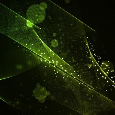 Abstract background, shiny space, futuristic wave illustrationの写真素材