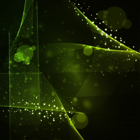Abstract background, shiny space, futuristic wave illustrationの写真素材