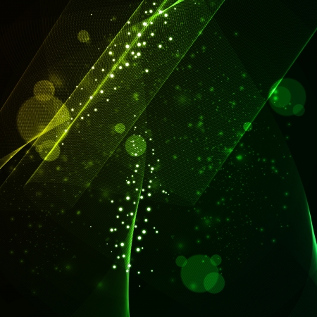 Abstract background, shiny space, futuristic wave illustrationの写真素材