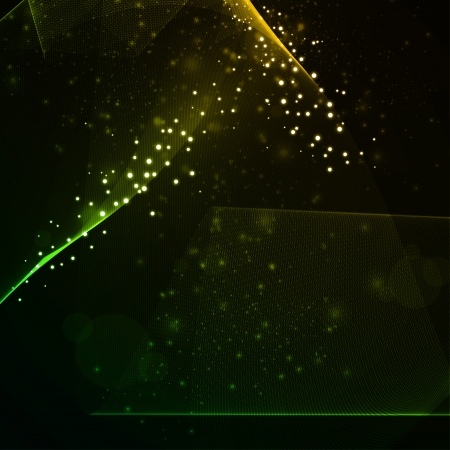 Abstract background, shiny space, futuristic wave illustrationの写真素材