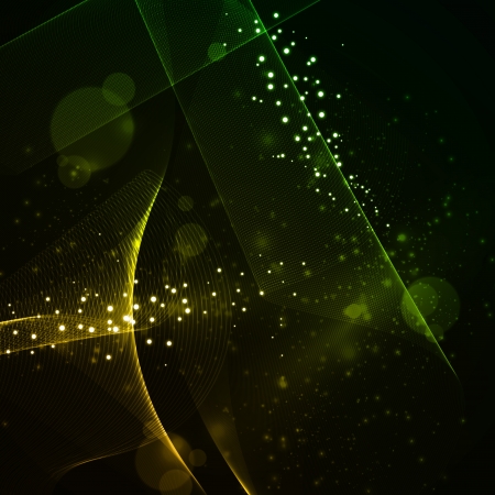 Abstract background, shiny space, futuristic wave illustrationの写真素材