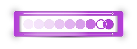 Progress indicators loading, internet connectの写真素材