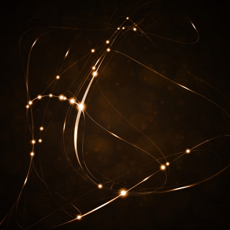 Abstract background, shiny space, futuristic wave illustrationの写真素材